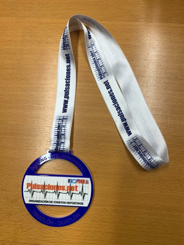 Medalla PVC Grande PERSONALIZADA