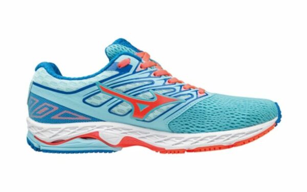 Zapatillas MIZUNO Wave SHADOW MUJER Azul-Rosa J1GD173055 - Imagen 2