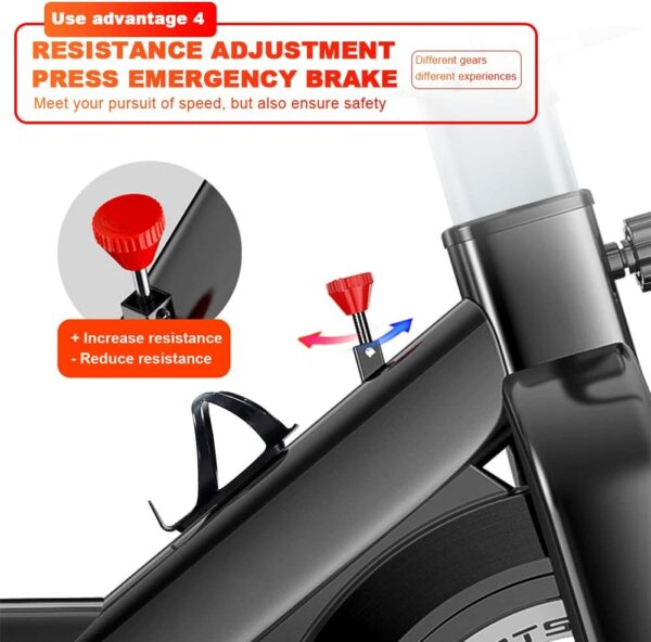Bicicleta estática de fitness - Imagen 5