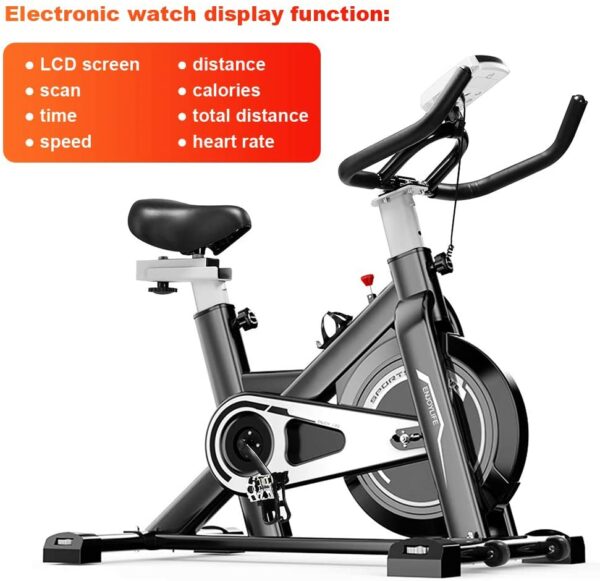 Bicicleta estática de fitness - Imagen 4