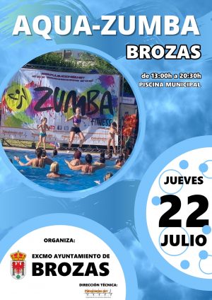 AQUA-ZUMBA BROZAS 22-07-2021