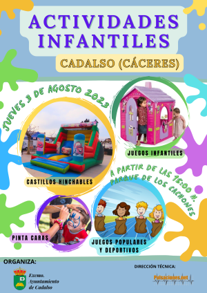 Actividades Infantiles CADALSO 2023