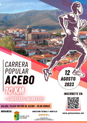 CARTEL Carrera Popular Acebo 2023