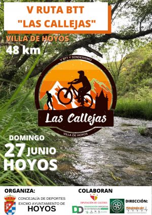 CARTEL Ruta BTT HOYOS 2021