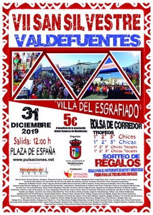 CARTEL SAN SILVESTRE VALDEFUENTES