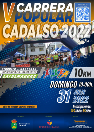 CARTEL V Carrera Popular CADALSO 2022DEF