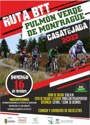 Cartel BTT Casatejada 2022-2