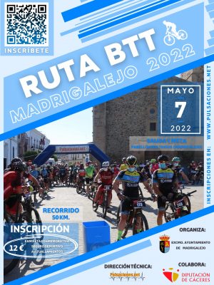 Cartel BTT MADRIGALEJO 2022