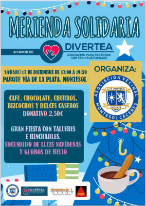 CartelMeriendaSolidariaDIVERTEA