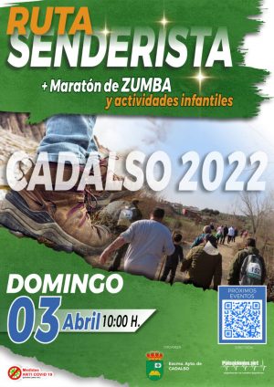 RUTA SENDERISTA CADALSO 2022 CARTEL