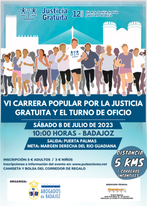 VI CARRERA POPULAR POR LA JUSTICIA GRATUITA Y EL TURNO DE OFICIO